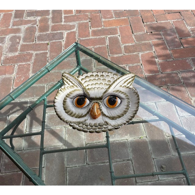 Italian Ceramic Owl Dish For Sale - Image 4 of 4