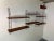 1950s Mid-Century Modern Teak and Steel String Wall System by Kajsa & Nils Nisse Strinning for String, 1950s, Set of 6 For Sale - Image 5 of 9