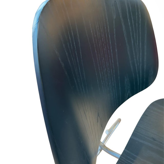Charles and Ray Eames Molded Plywood Lounge Chair Metal Base (Lcm) for Herman Miller, 2007 For Sale - Image 12 of 13