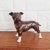 Vintage Staffordshire Bull Terrier in Porcelain For Sale - Image 3 of 12
