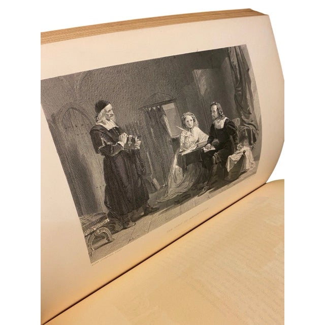 Rare - New Gallery British Art Vol 1 & 2 (1880) - Leather + Steel Engraving For Sale - Image 11 of 18