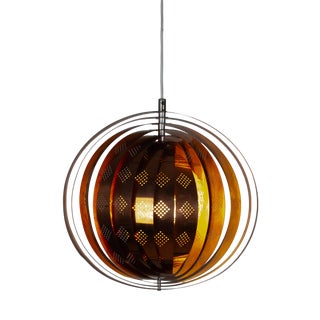 Vintage Moon Pendant Lamp by Verner Panton for Louis Poulsen For Sale