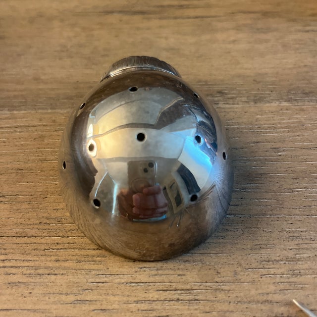 1960s Mid-Century Modern Sterling Silver 10 Appetizer Sticks in Hedgehog For Sale - Image 6 of 9