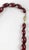 20th Century Art Deco Cherry Amber Bakelite Graduated Bead Necklace For Sale - Image 11 of 11