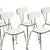Grey Formica and Chrome Dining Chairs, 1960s, Set of 6 For Sale - Image 9 of 18