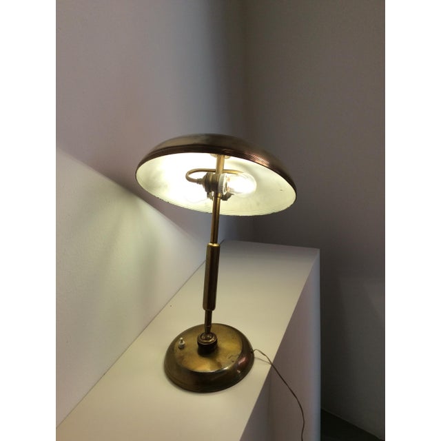 Table Lamp attributed to Giovanni Michelucci for Lariolux, 1950s For Sale - Image 10 of 12