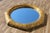 Vintage 1970s Hollywood Regency Octagonal Bamboo & Mother-of-Pearl Wall Mirror For Sale - Image 4 of 18