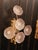 Vintage Floral Wall Sconces, 1930s, Set of 2 For Sale - Image 3 of 4