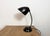 Brown industrial adjustable gooseneck table lamp made by Elektroinstala Děčín in former Czechoslovakia during the 1960s....