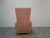 Textile Mid-Century Modern Wingback Lounge Armchair on Castors in Upholstery, 1960 For Sale - Image 7 of 18