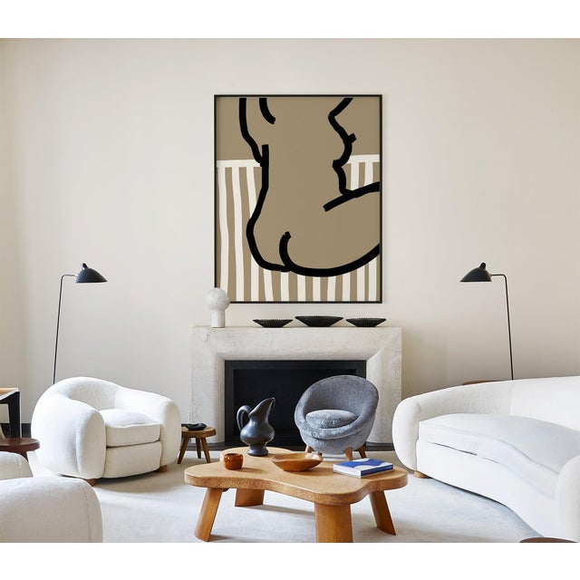 Contemporary Female Silhouette Giclee Print For Sale - Image 3 of 4