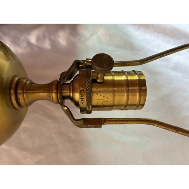 Vintage Wildwood Brass Urn Lamp Pair For Sale - Image 11 of 11