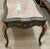 Vintage Painted Italian Venetian-Style Chinoiserie Low Coffee Table With Marble Top For Sale In Chicago - Image 6 of 12