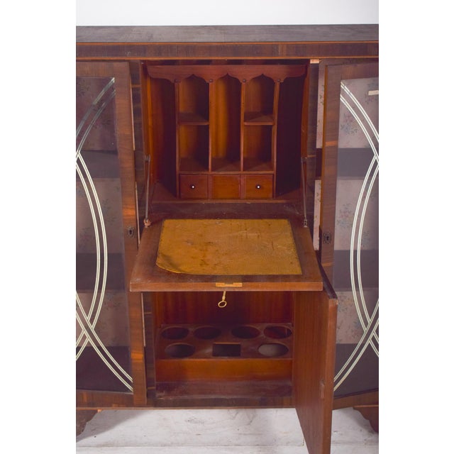 Wood Mid-Century Modern Portuguese Display Cabinet, 1960 For Sale - Image 7 of 13