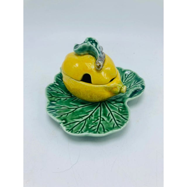 Vintage Portugal Lemon Tureen For Sale In Charleston - Image 6 of 7