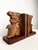Mid 20th Century Vintage Mexican Carved Wood Aztec Mayan Bookends- A Pair For Sale - Image 5 of 7