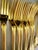 Vintage Solid Silver with Gold Finish Cutlery Set for 12 People from Christofle & Cardeilhac, 1950s, Set of 138 For Sale - Image 17 of 18