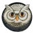 Italian Ceramic Owl Dish For Sale