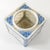 Ceramic Mid-Century Japanese Blue and White Reticulated Censer or Pot Pourri For Sale - Image 7 of 8