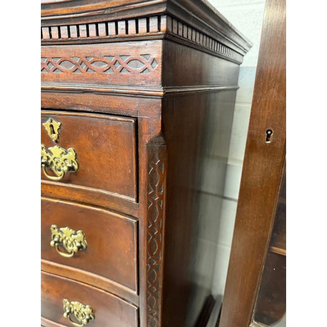 Vintage Mahogany Chest on Chest, 1920s For Sale - Image 6 of 15