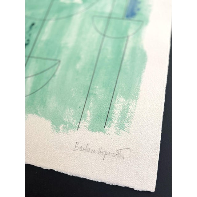 Barbara Hepworth, Green Man, 1972, Lithograph For Sale - Image 7 of 9