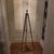 Custom antique wood surveyors tripod floor lamp. Does not include shade (this one is listed for sale -LS8), or you can...