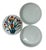 1980s Toscany Collection Japan Imari Style Porcelain Stacking Bento Trinket Box - 3 Piece Set For Sale In Tampa - Image 6 of 13