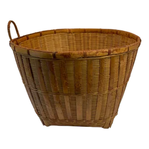Vintage Chinese One Handled Basket