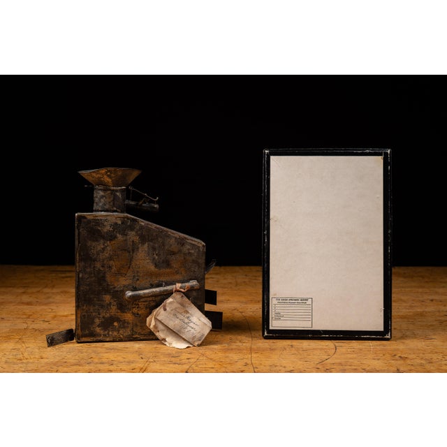 Original patent model representing James Bujac's Ore Furnace and Reducer, patented November 9, 1880 (U.S. Patent No....