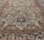 Tribal Antique Persian Heriz Rug With Geometric Medallion Design in Mocha, Blue, & Tan For Sale - Image 3 of 12