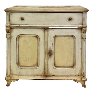 19th Century Swedish Gustavian Painted Pine Side Cabinet, Circa 1850 For Sale