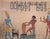 Ancient Egypt and Pharaohs, Early 1900s, Painting on Linen Canvas For Sale - Image 4 of 7