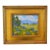 Marc M. Graison California Landscape "Summer Fields" Painting Including the Antiqued Gold Wood Frame For Sale