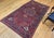 Vintage Persian Bidjar Rug, Hand-Knotted Wool, Geometric Pattern, Red & Blue, 5x8 For Sale - Image 10 of 18