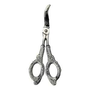 Vintage Sterling Silver Handle Grape Shears / Scissors