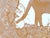 Textile Mike Hoggg "Jungle Beast" Contemporary Neutral Toned Abstract Big Cat Animal Lace Painting, 2024 For Sale - Image 7 of 10