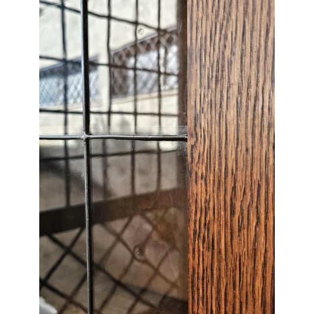 Brown English Trumeau in Wood, 1800s For Sale - Image 8 of 9