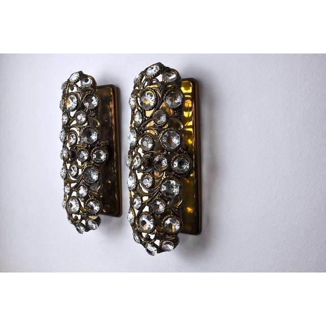 Hollywood Regency Palwa Sconces attributed to Ernest Palm, Spain, 1960s, Set of 2 For Sale - Image 3 of 8
