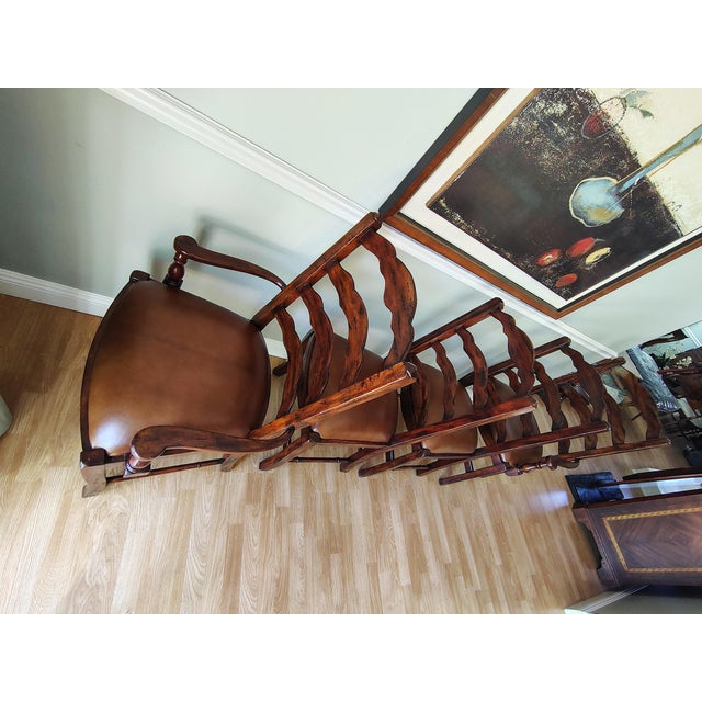 Theodore Alexander Dining Chair Set For Sale - Image 9 of 14