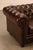 Chesterfield Style Tufted Brown Leather Sofa For Sale In Philadelphia - Image 6 of 18
