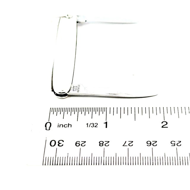 1990s Tiffany & Co Estate Pocket Knife Sterling Silver 15 Grams Estate For Sale - Image 5 of 10
