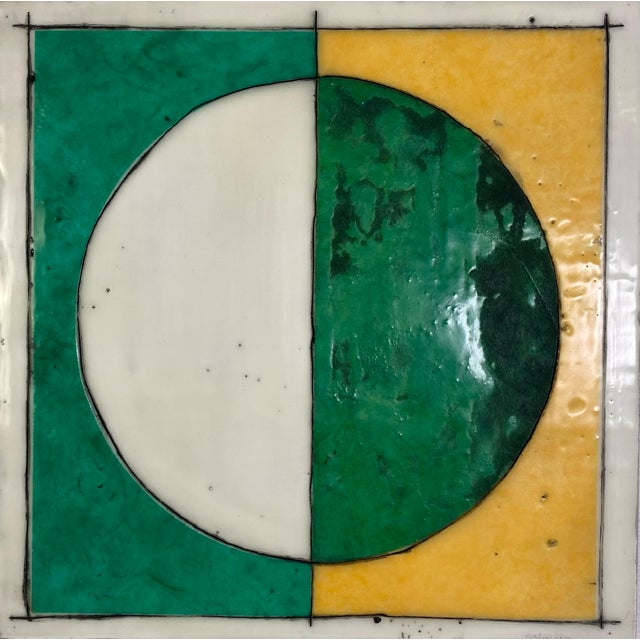 Original 16 Piece Encaustic Collage Installation by Gina Cochran "The Perks" For Sale - Image 13 of 18