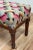 Mid 20th Century Vintage Colorful Patterned Needlepoint Footstool For Sale - Image 5 of 12