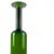 Mid-Century Modern Striking Mid-Century Modern Green Bottle Vase by Otto Brauer for Holmegaard, Circa 1960s For Sale - Image 3 of 9