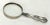 This Really is a Great Looking Antique American Sterling Silver Hand Held Desk Top Magnifying Glass. Circa Very Early...