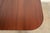 Baker Furniture Style Georgian Mahogany Pedestal Extension Dining Table, Newly Refinished For Sale - Image 9 of 14