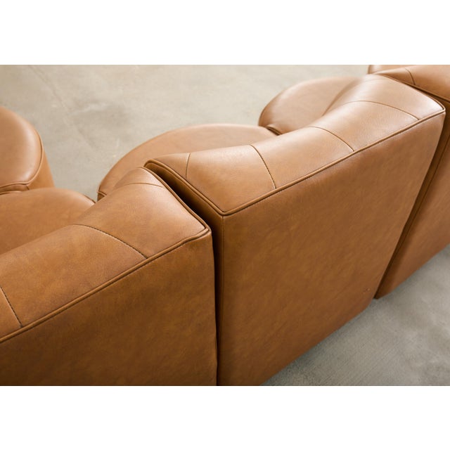 Midcentury 13 Piece Modular Sectional Sofa After Tito Agnoli For Sale - Image 15 of 18