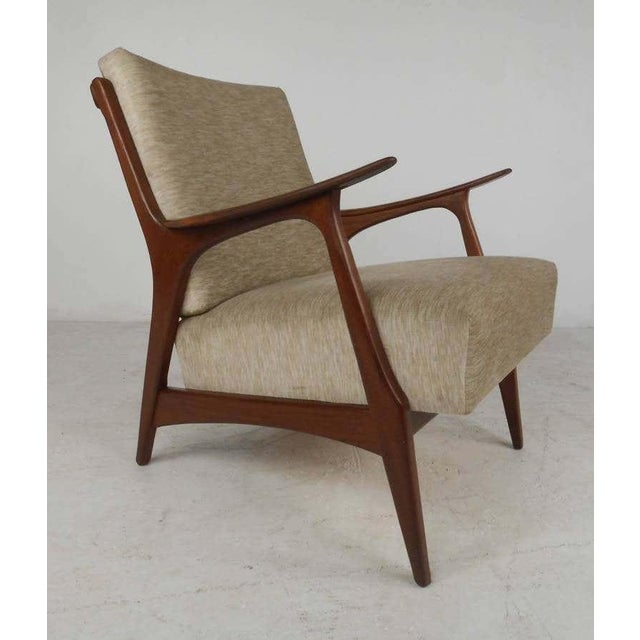 Wood Scandinavian Modern Living Room Set With Chairs and Daybed - 3 Pieces For Sale - Image 7 of 8