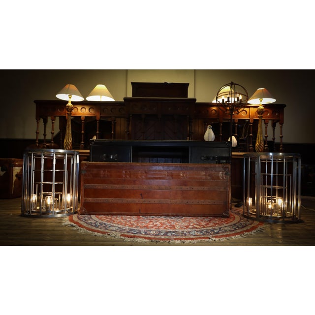 Brown Harrow Trunk in Leather from Timothy Oulton, 2010s For Sale - Image 8 of 18