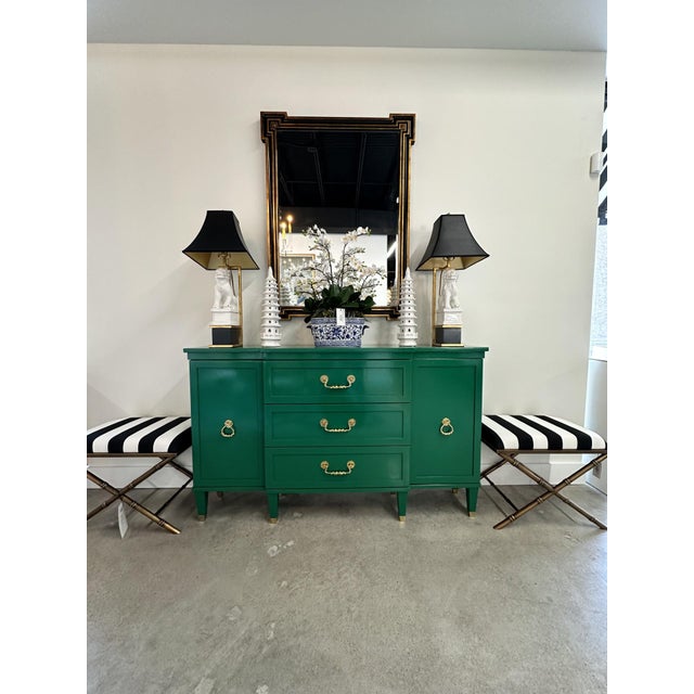 French River Oaks Breakfront Cabinet For Sale - Image 3 of 10